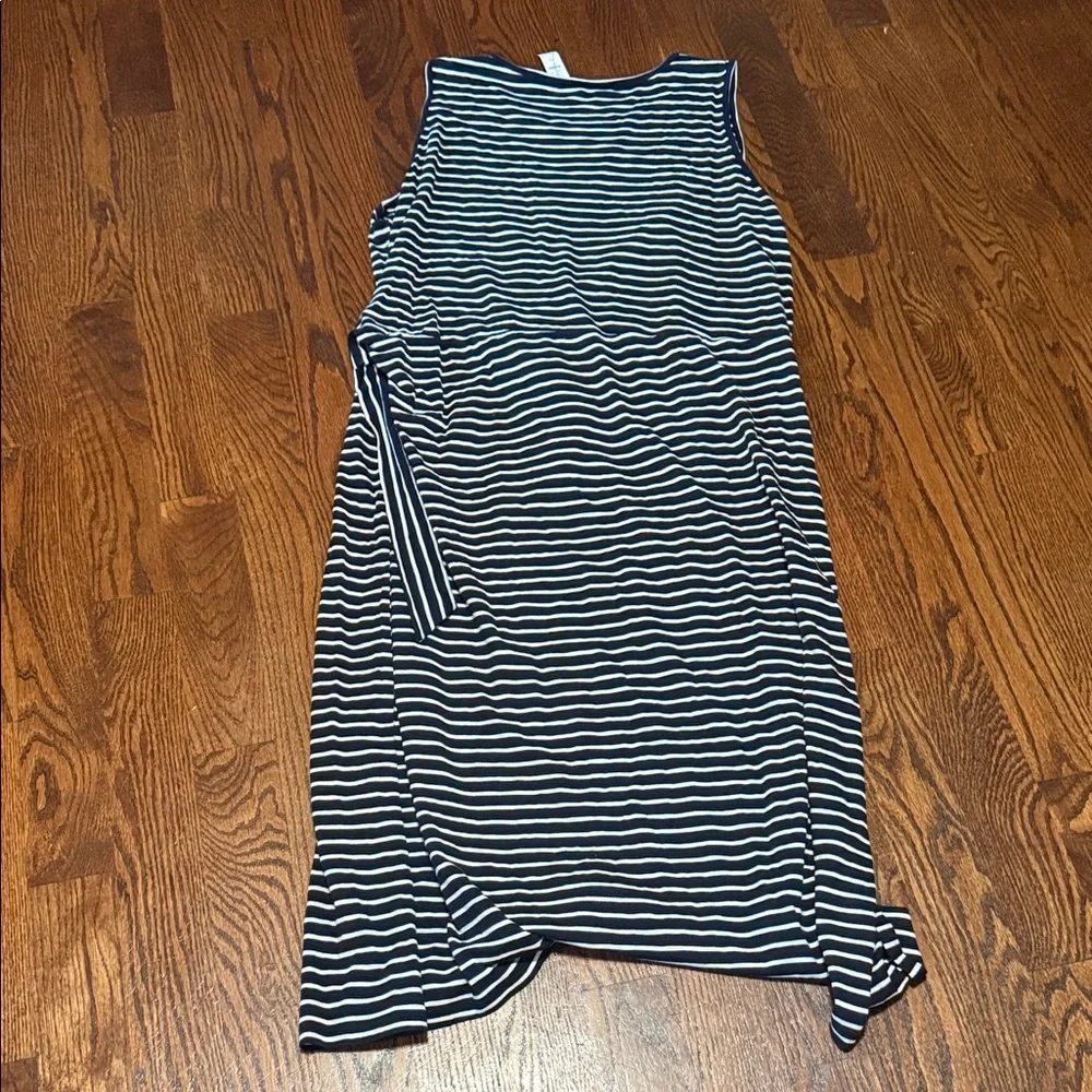 NWT Striped Sleeveless Maxi Dress - Picture 2 of 4